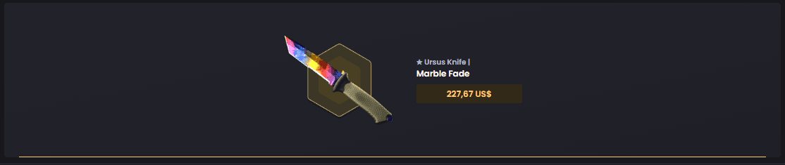 ★ Ursus Knife­ | Marble Fade