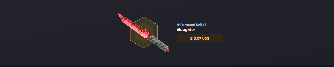 ★ Paracord Knife­ | Slaughter