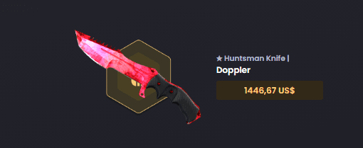 ★ Huntsman Knife­ | Doppler (Rubí)