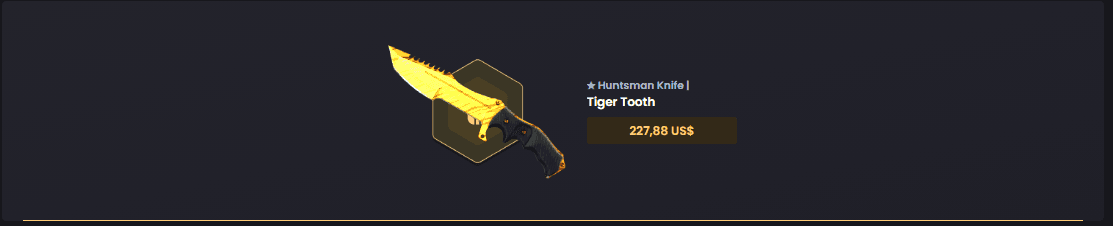 ★ Huntsman Knife­ | Tiger Tooth