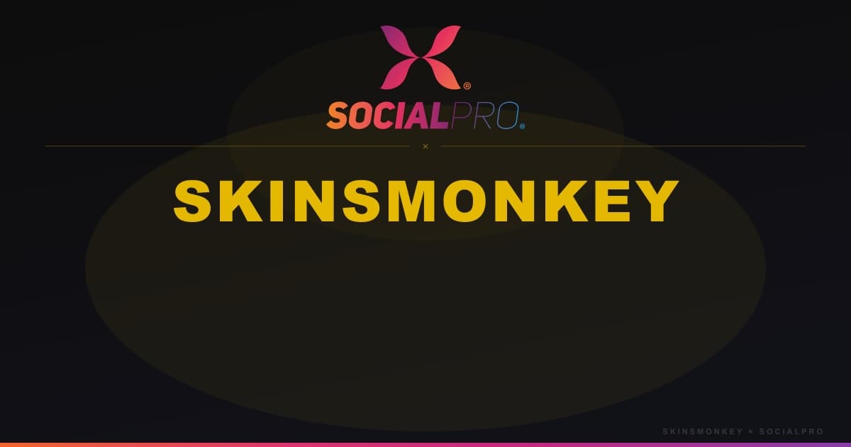 SkinsMonkey × SocialPro: +200.000€ trackeados en CS2 Skins Marketplace