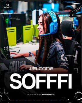 Perfil de SOFFFI, streamer de CS2 de Argentina, representado por SocialPro