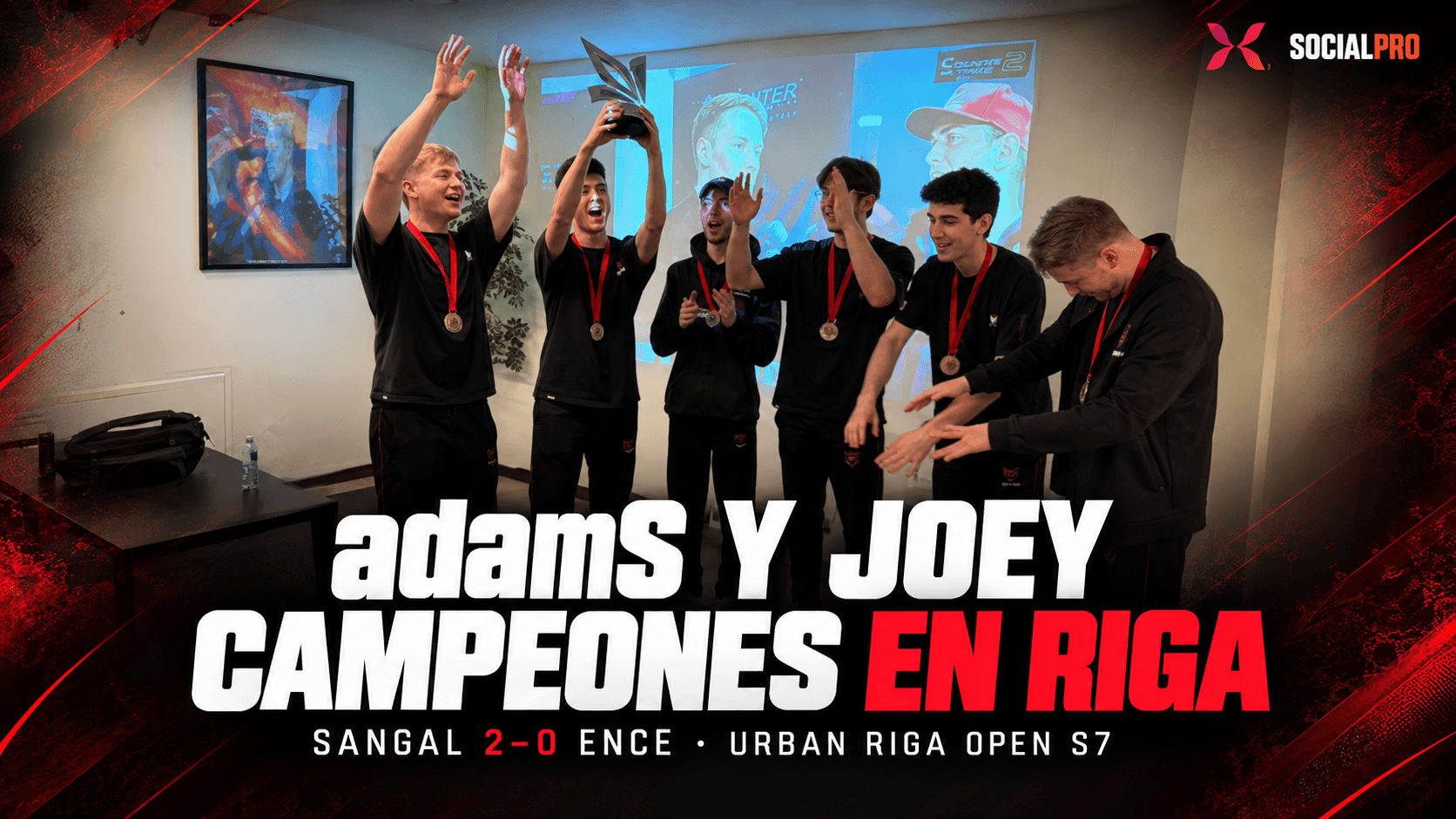 adamS y Joey conquistan Riga con Sangal